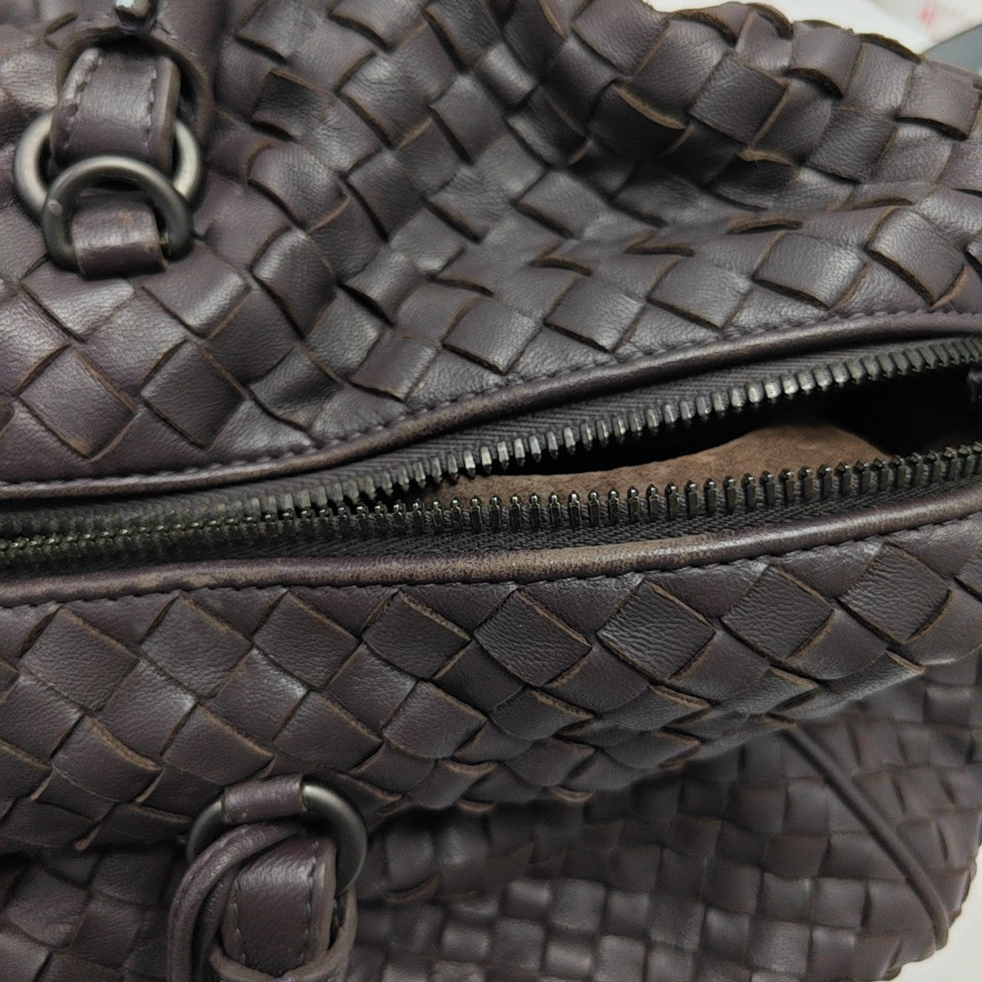 Lambskin Shoulder Bag Purple