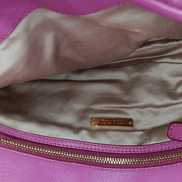 Crystal Quilted Lambskin Red