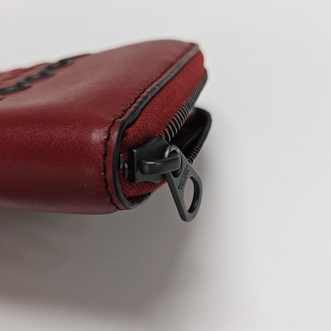 Calfskin Wallet Red – Looply