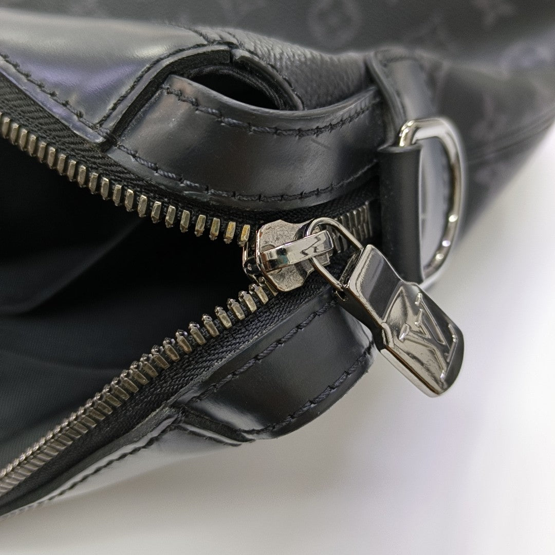 EXPLORER Monogram Coated Canvas Black