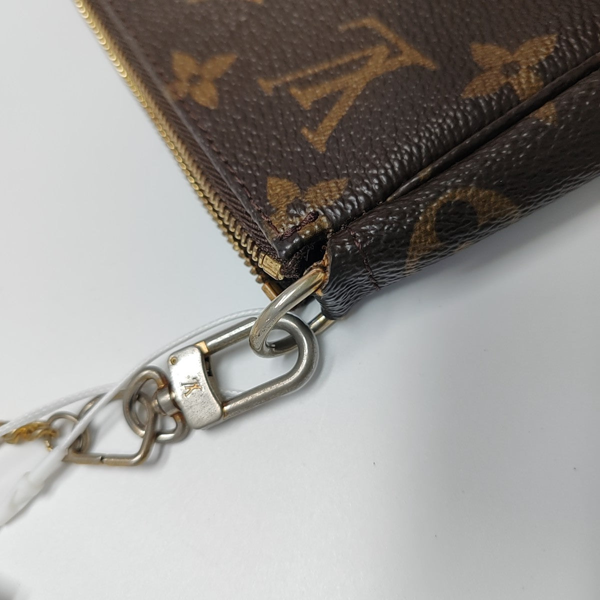 ACCESSOIRES Monogram Coated Canvas Brown