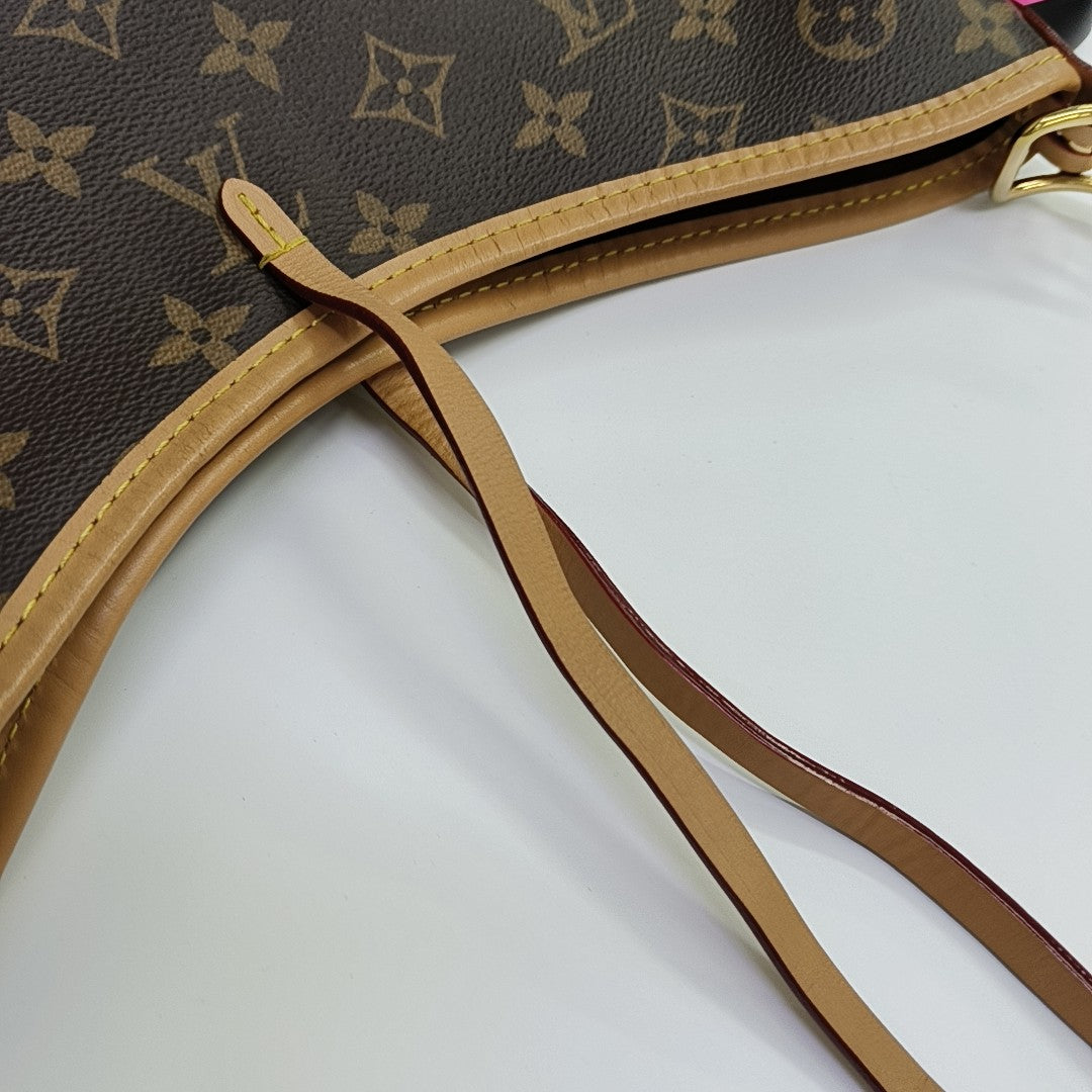 CARRYALL PM Monogram Coated Canvas Brown