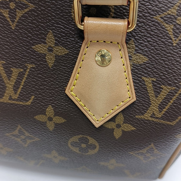 SPEEDY 20 Monogram Coated Canvas Brown