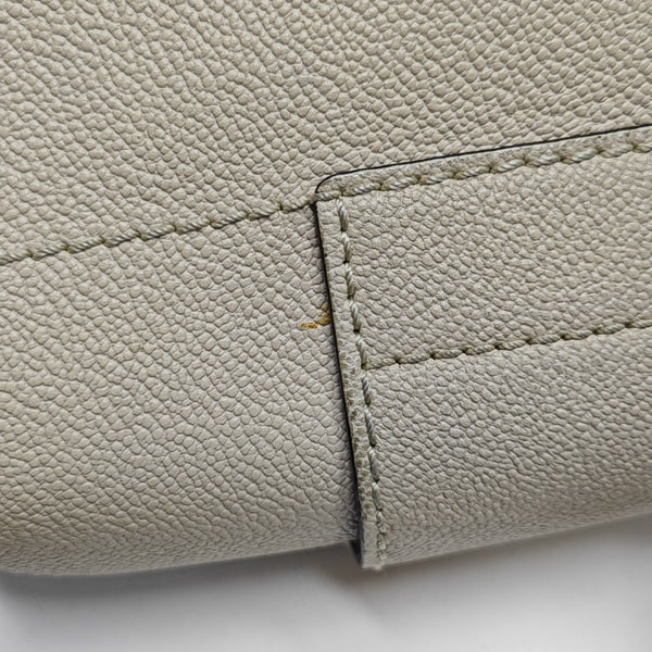 Buckle Calfskin Beige