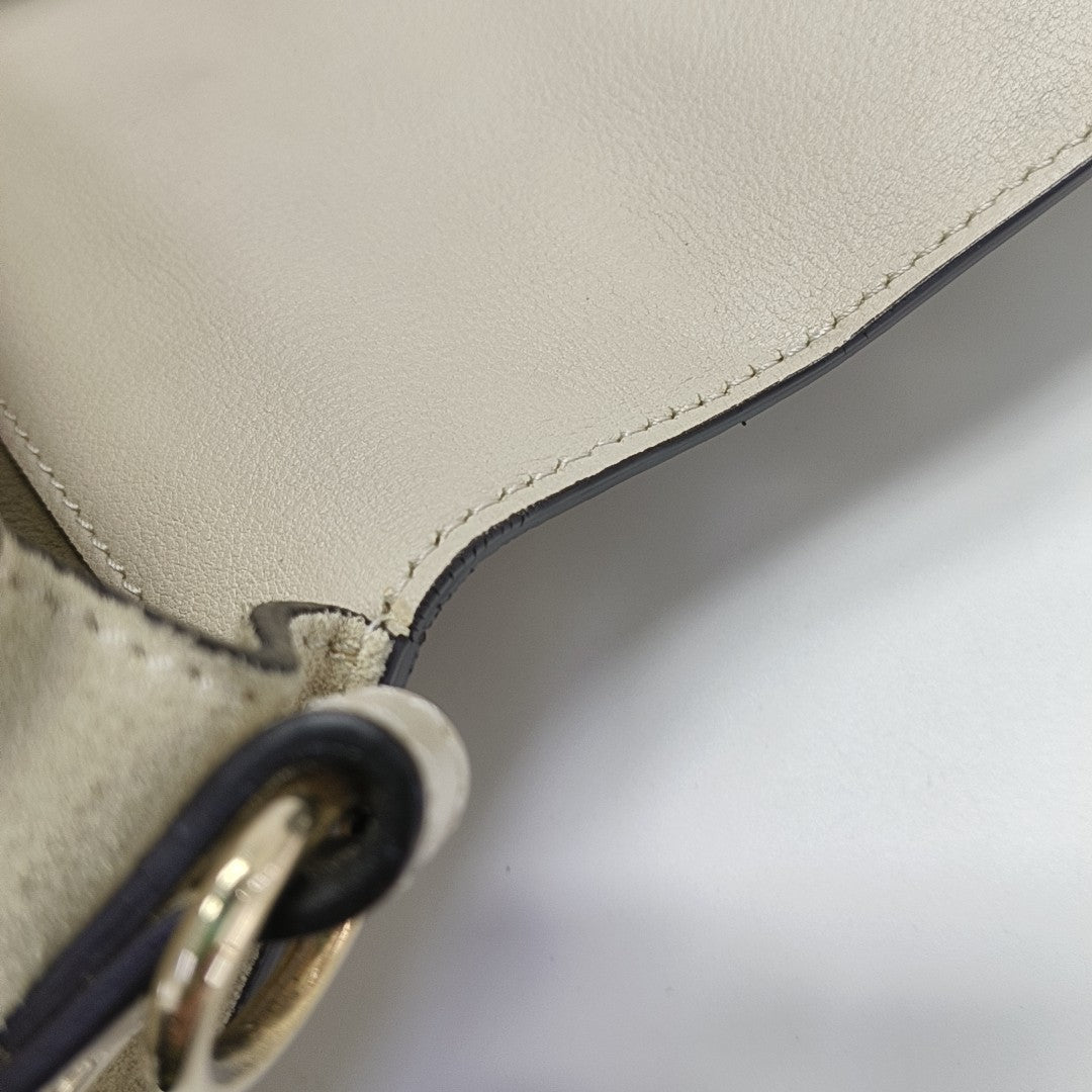 Nile Quilted Calfskin Beige
