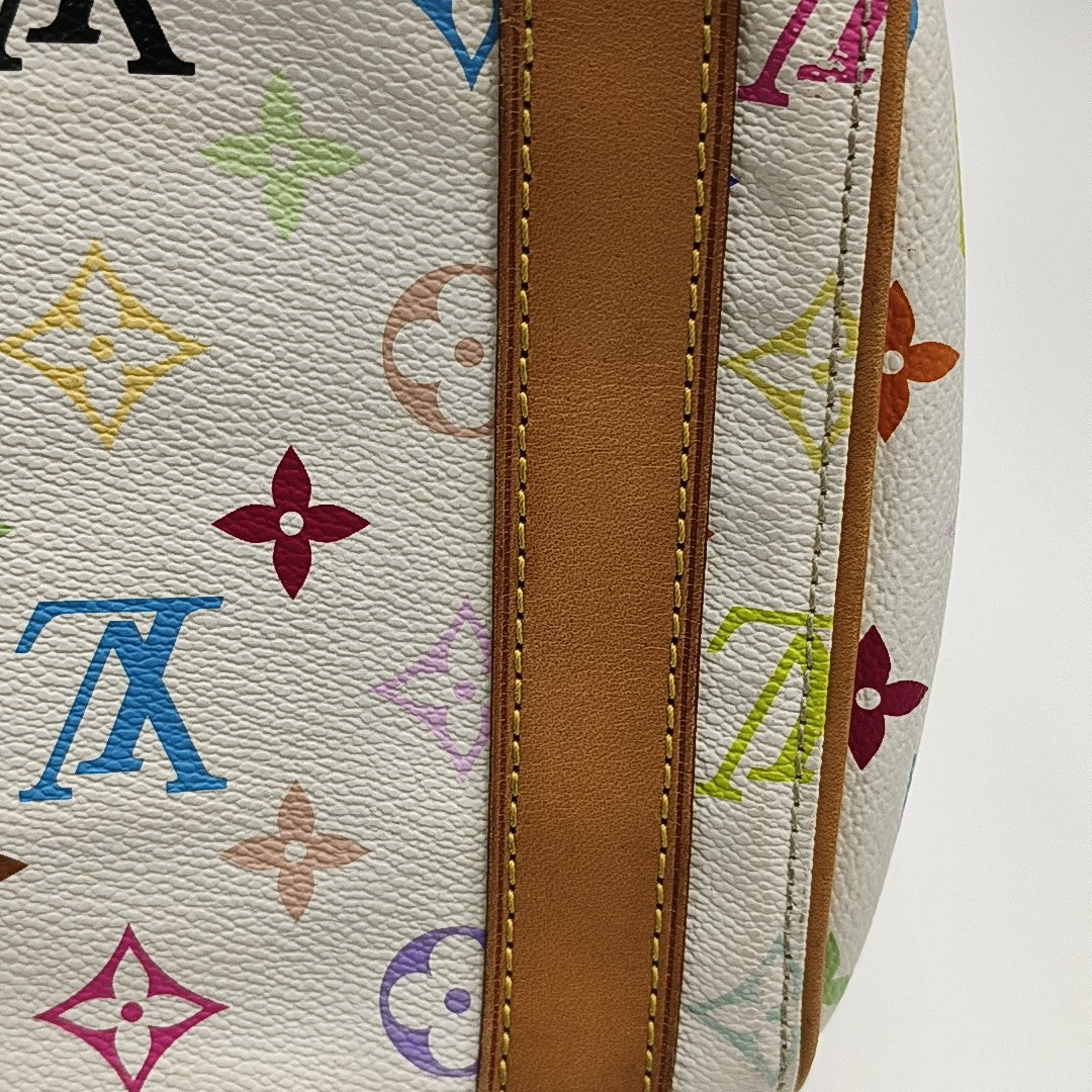 LV × TM PRISCILLA Monogram Coated Canvas White