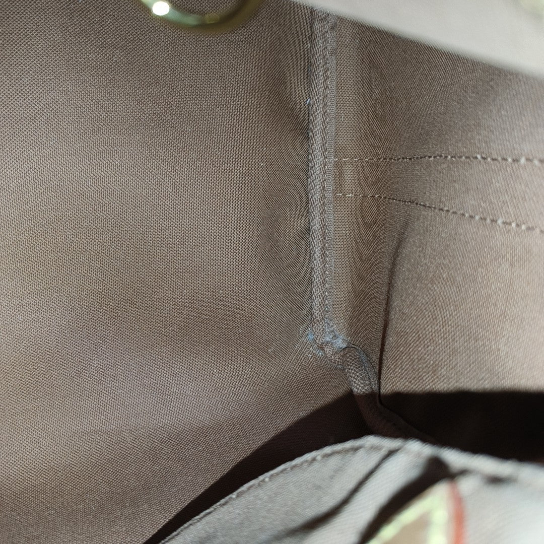 SPEEDY 25 Monogram Coated Canvas Brown
