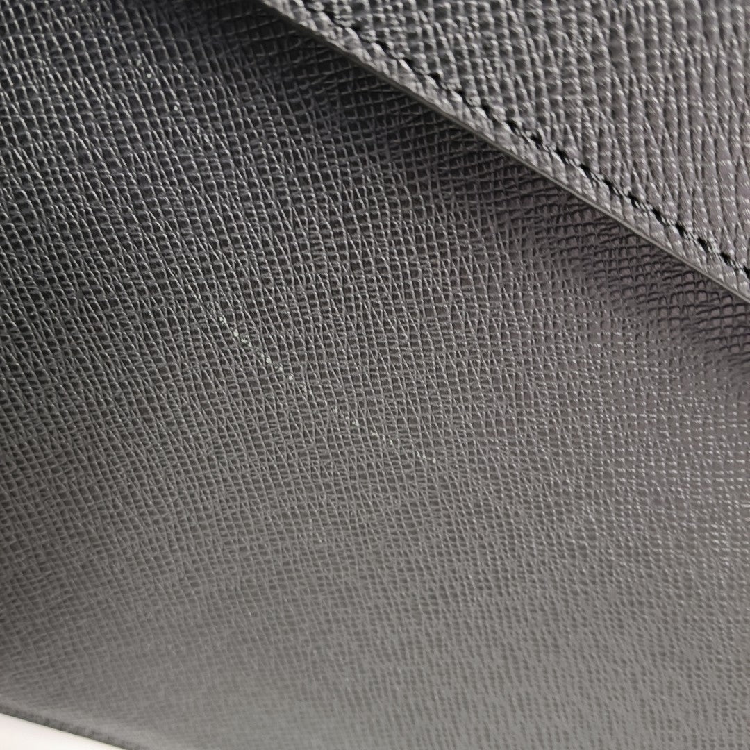 OMBRE CARTABLE Calfskin Black