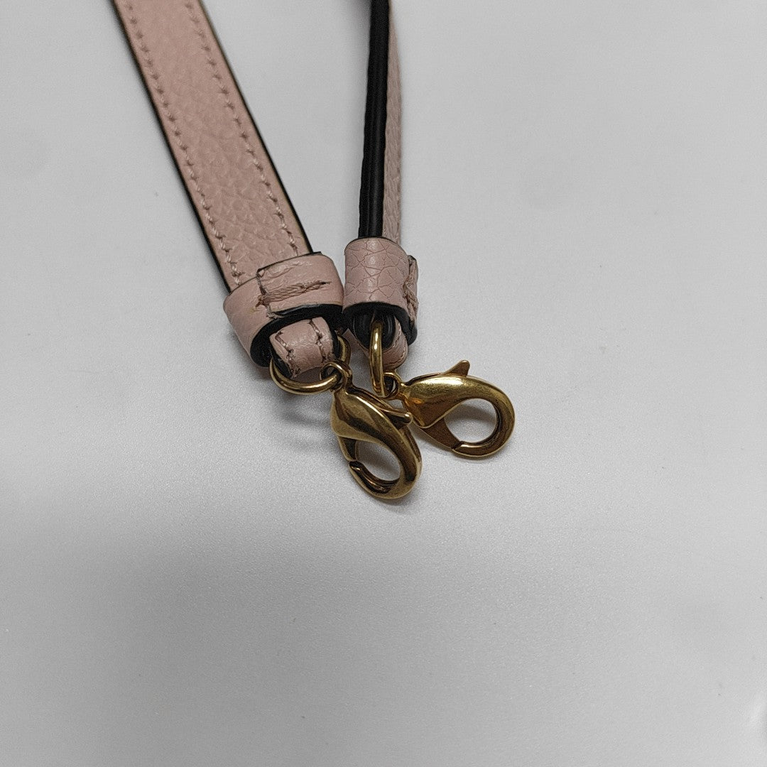 Gancini Mini Calfskin Pink
