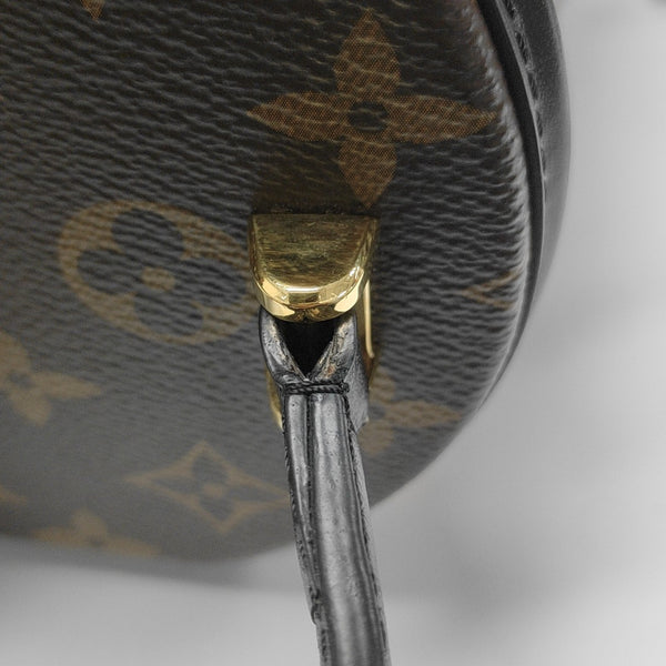 CANNES PM Monogram Coated Canvas Brown