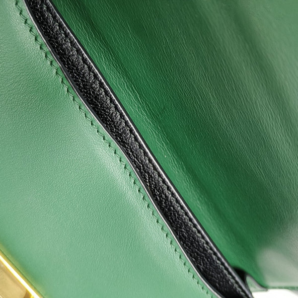 Cahier Saffiano Calfskin Green