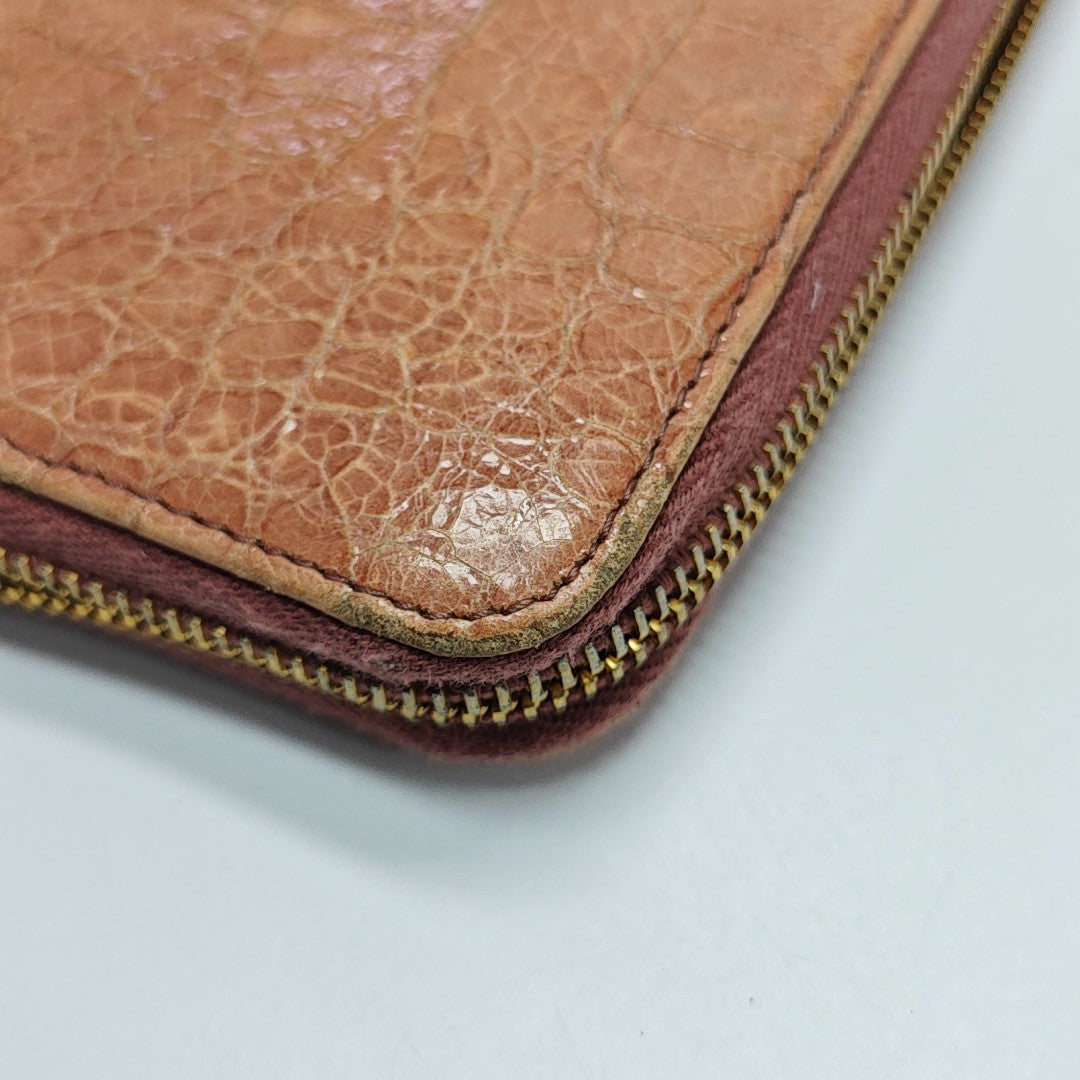 Calfskin Wallet Pink