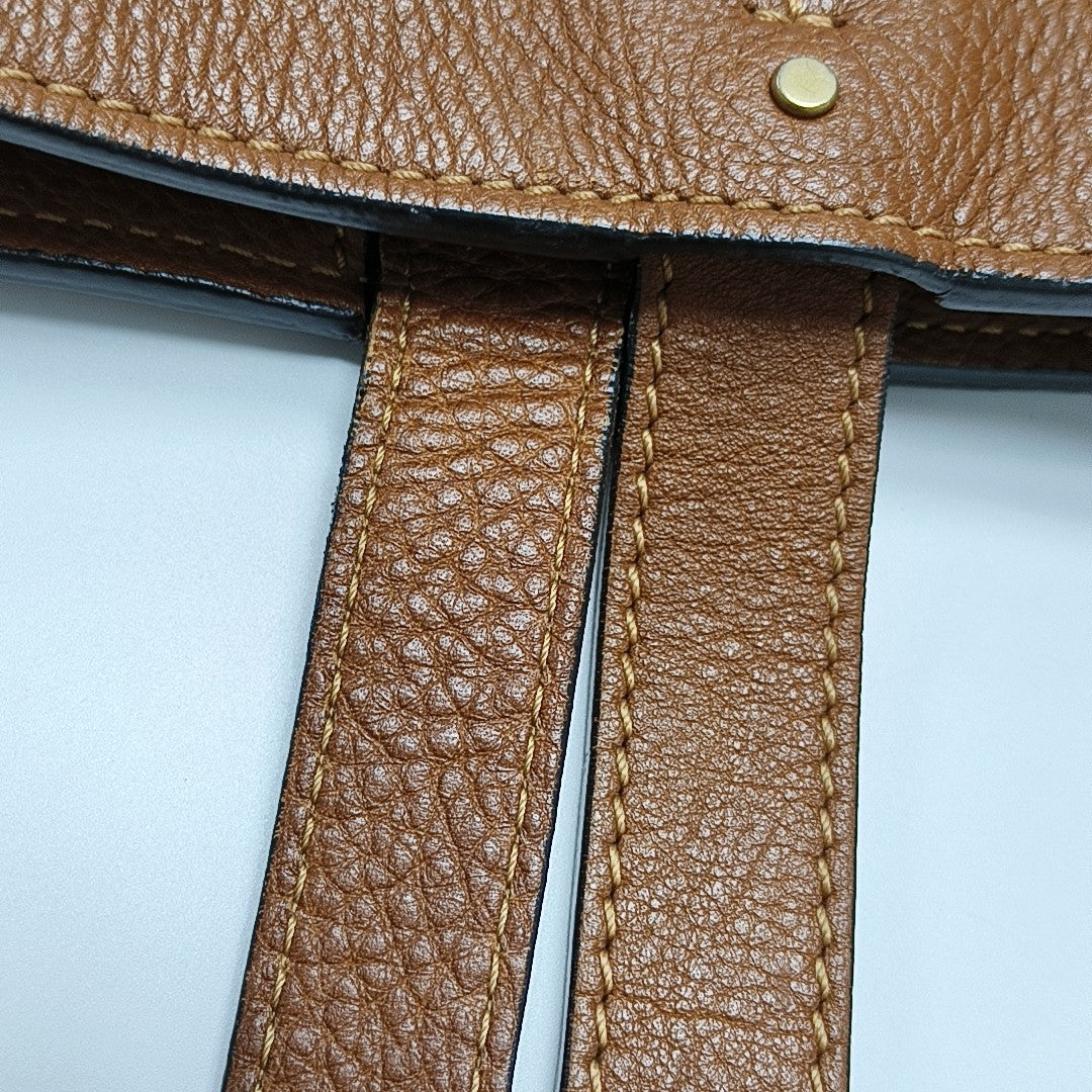 Milo Medium Calfskin Brown