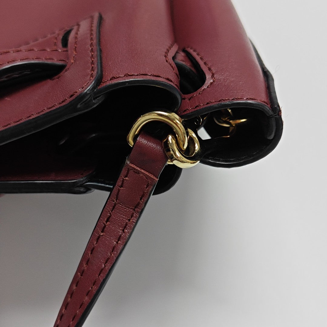 Lazo Calfskin Red