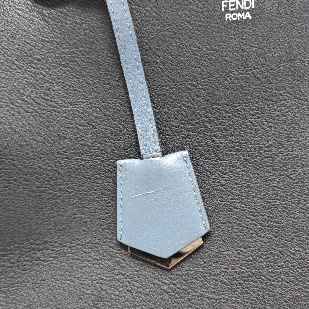By The Way Large Calfskin Blue
