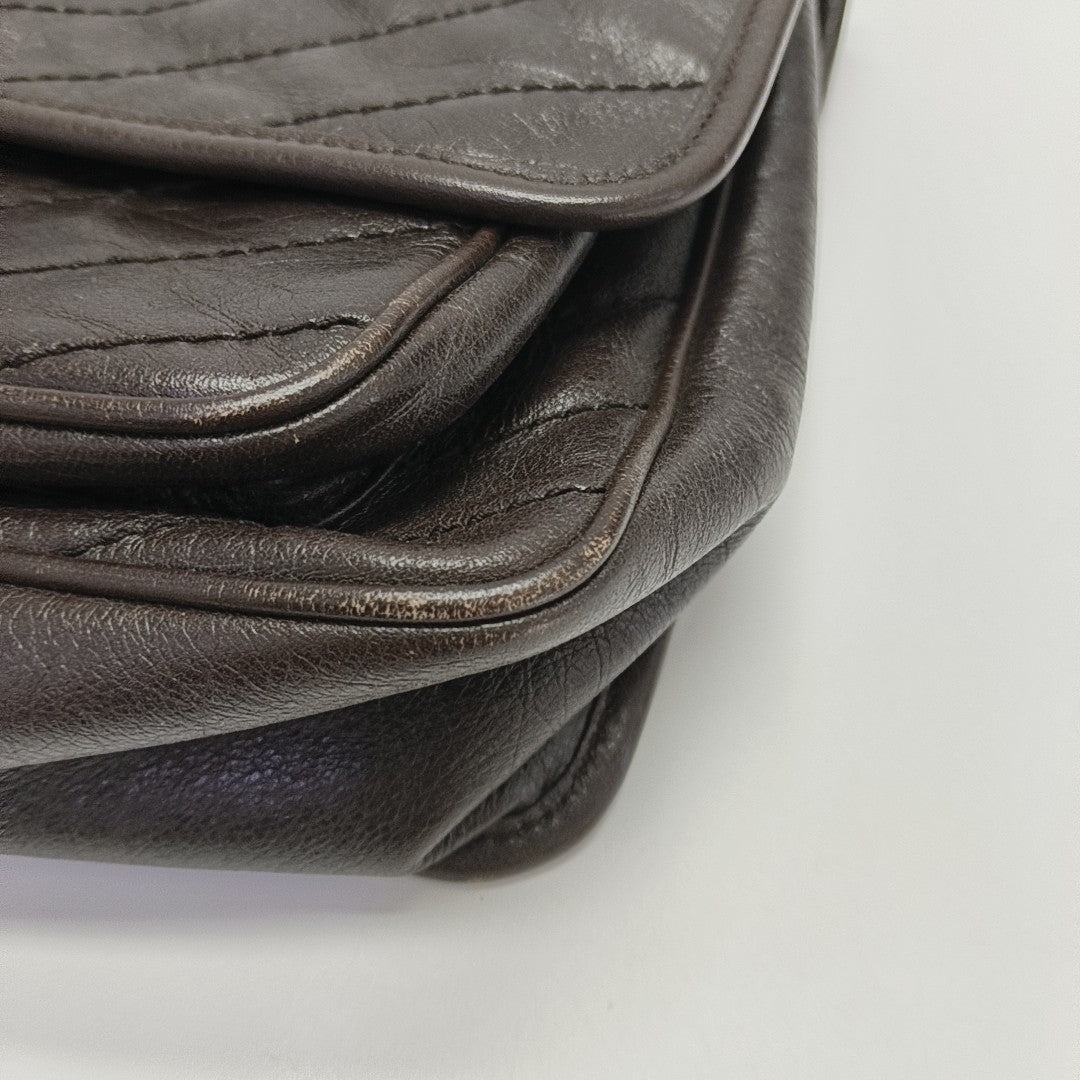 NIKI Medium Quilted Calfskin Brown