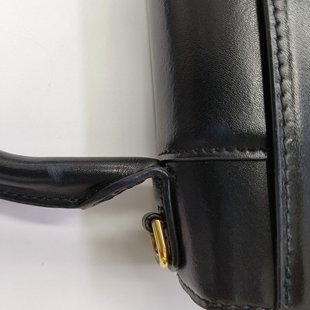 Hourglass XS Calfskin Black