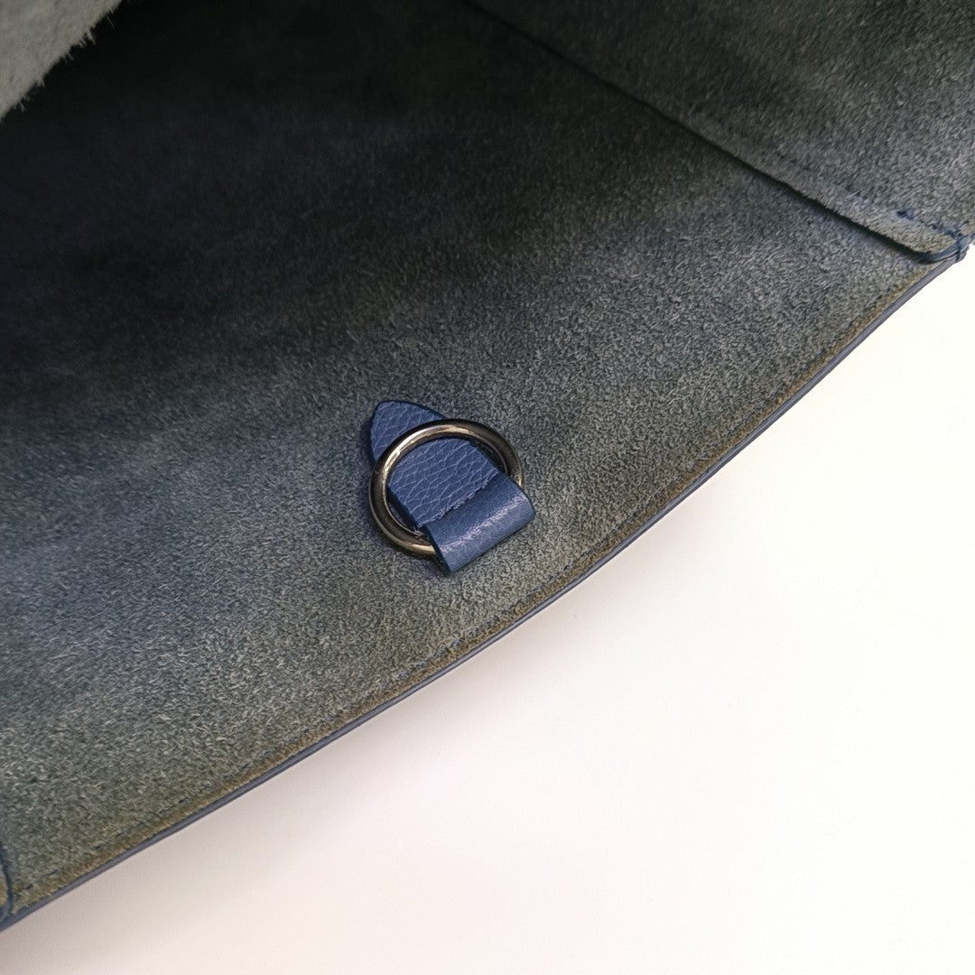 SANGLE Small Calfskin Blue