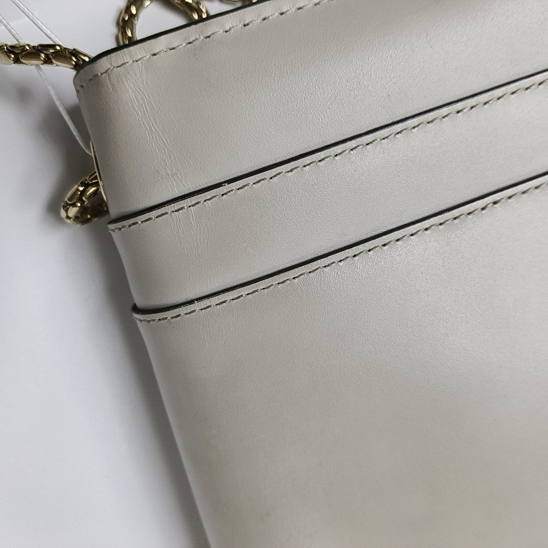 SERPENTI FOREVER Small Calfskin White