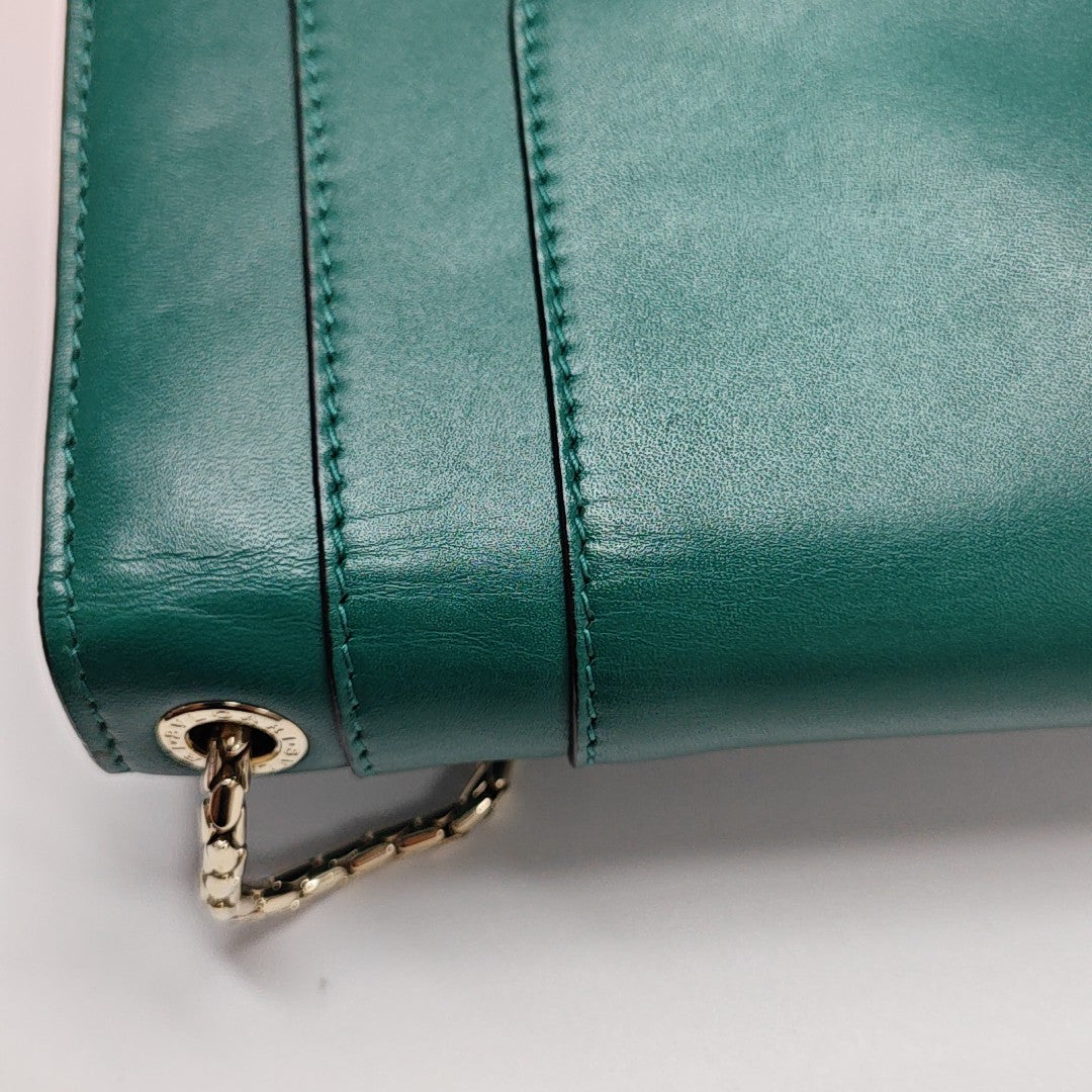SERPENTI FOREVER Small Calfskin Green