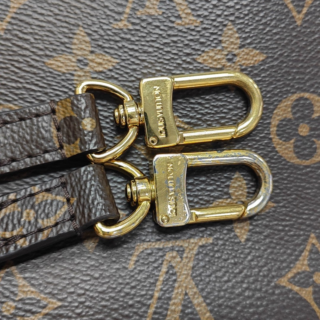 MARIGNAN Monogram Coated Canvas Brown