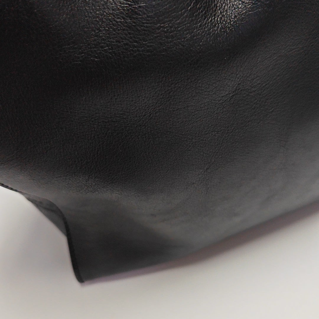 DOWNTOWN CABAS Calfskin Black