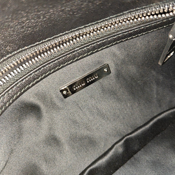 Quilted Lambskin Shoulder Bag Black
