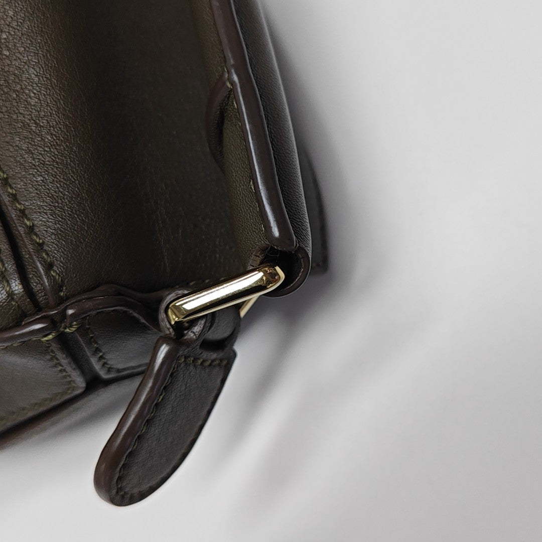 Puzzle Mini Calfskin Green