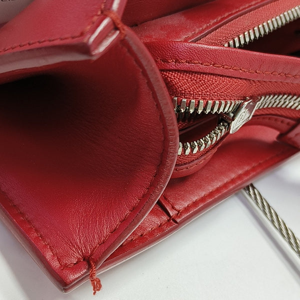 Calfskin Tote Bag Red