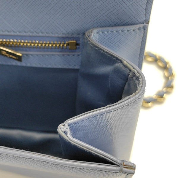 Ginny Calfskin Blue