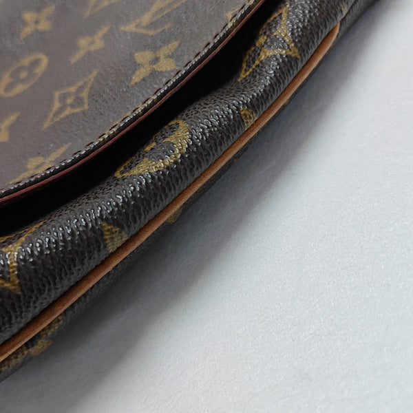 MUSETTE TANGO Monogram Coated Canvas Brown