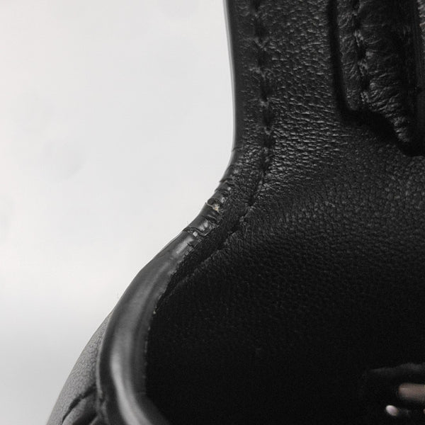 Downtown Small Quilted Calfskin Black