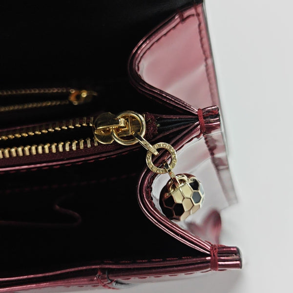 SERPENTI FOREVER Patent Leather Red