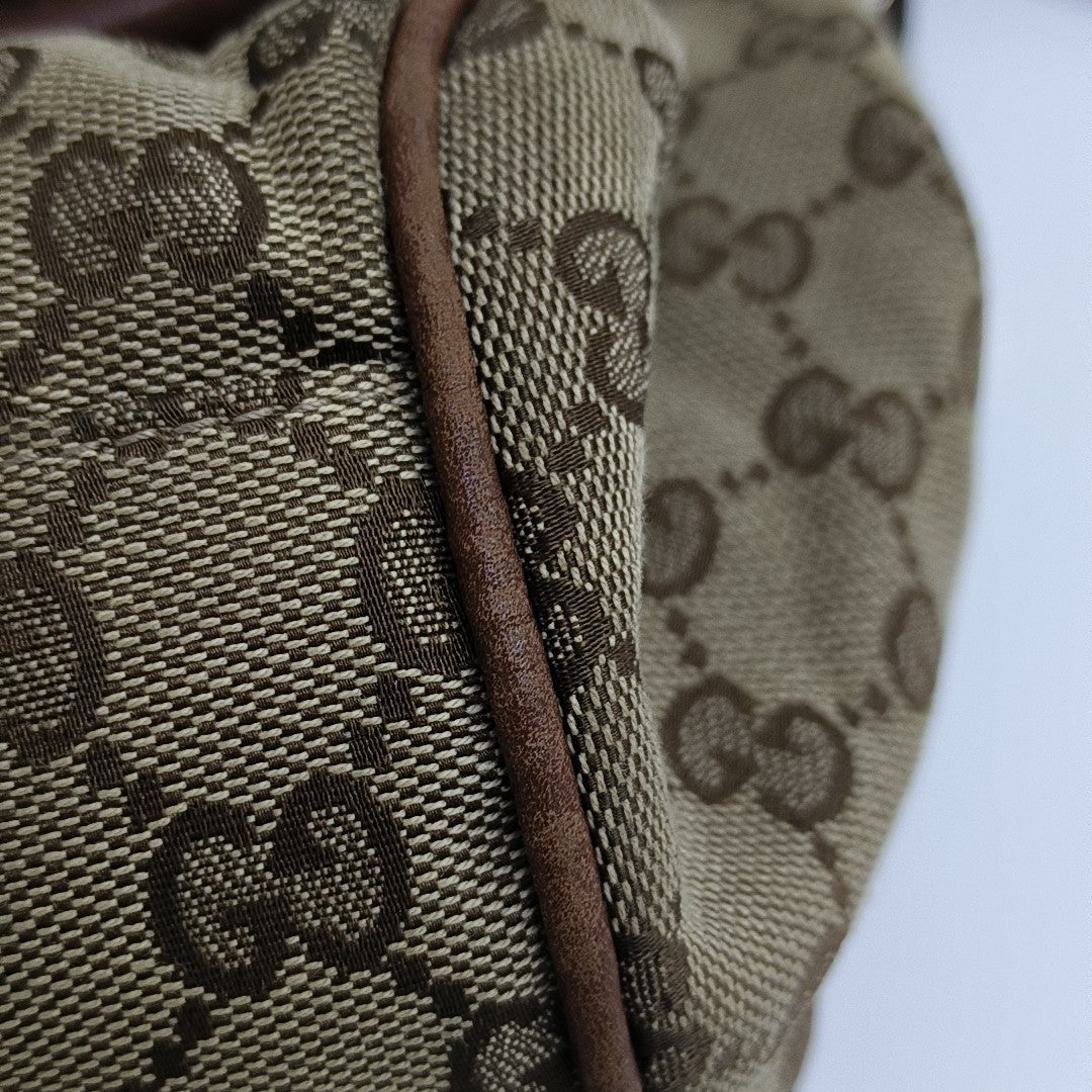 Sukey Monogram Canvas Beige