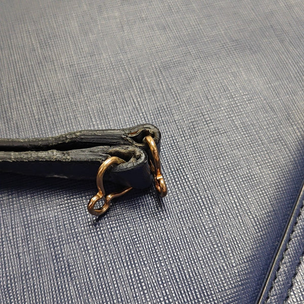 Kelly Calfskin Blue
