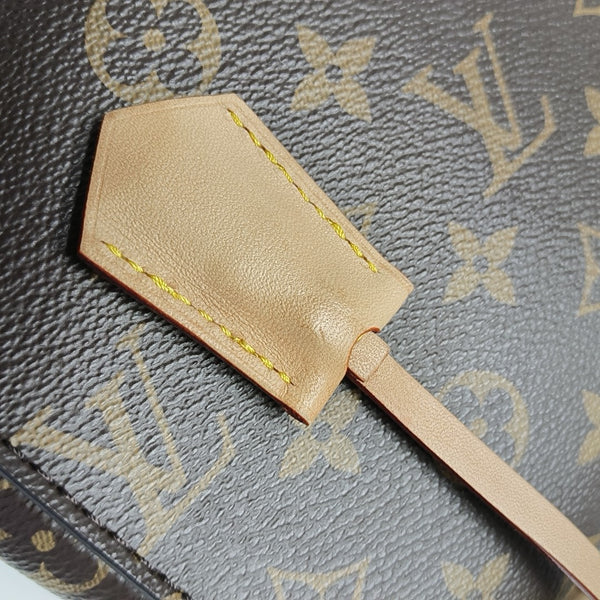 CLUNY 20 Monogram Coated Canvas Brown