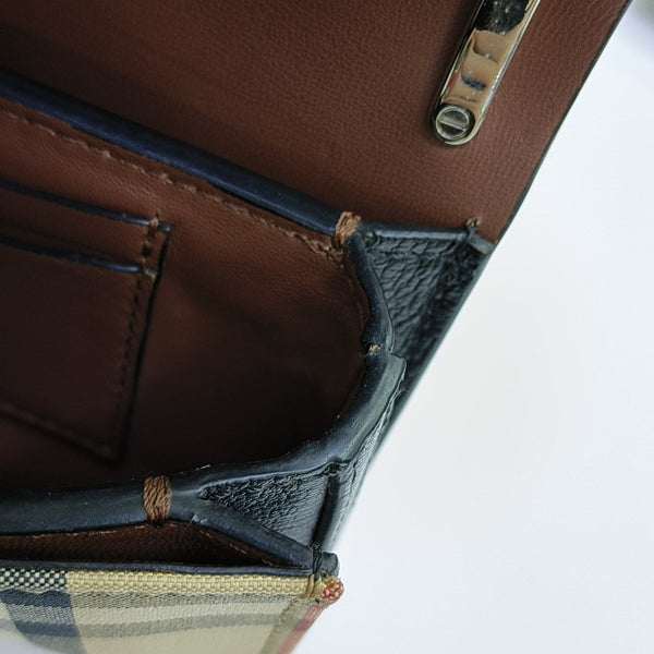 D-Ring Mini Calfskin Black