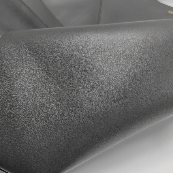 Puzzle Fold Large Calfskin Gray