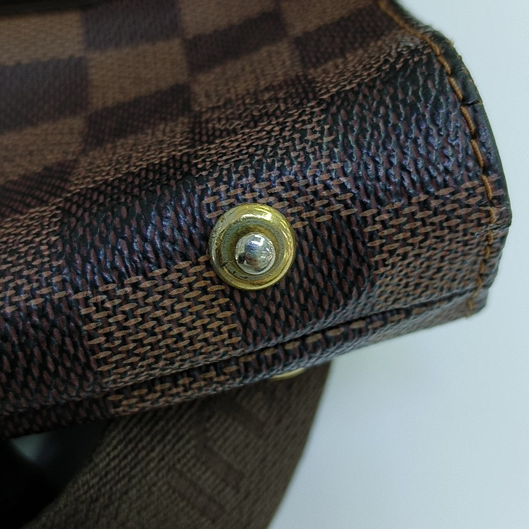 VINTAGE BEAUBOURG Damier Ebene Coated Canvas Brown