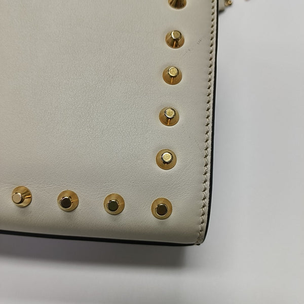 Padlock Small Calfskin White