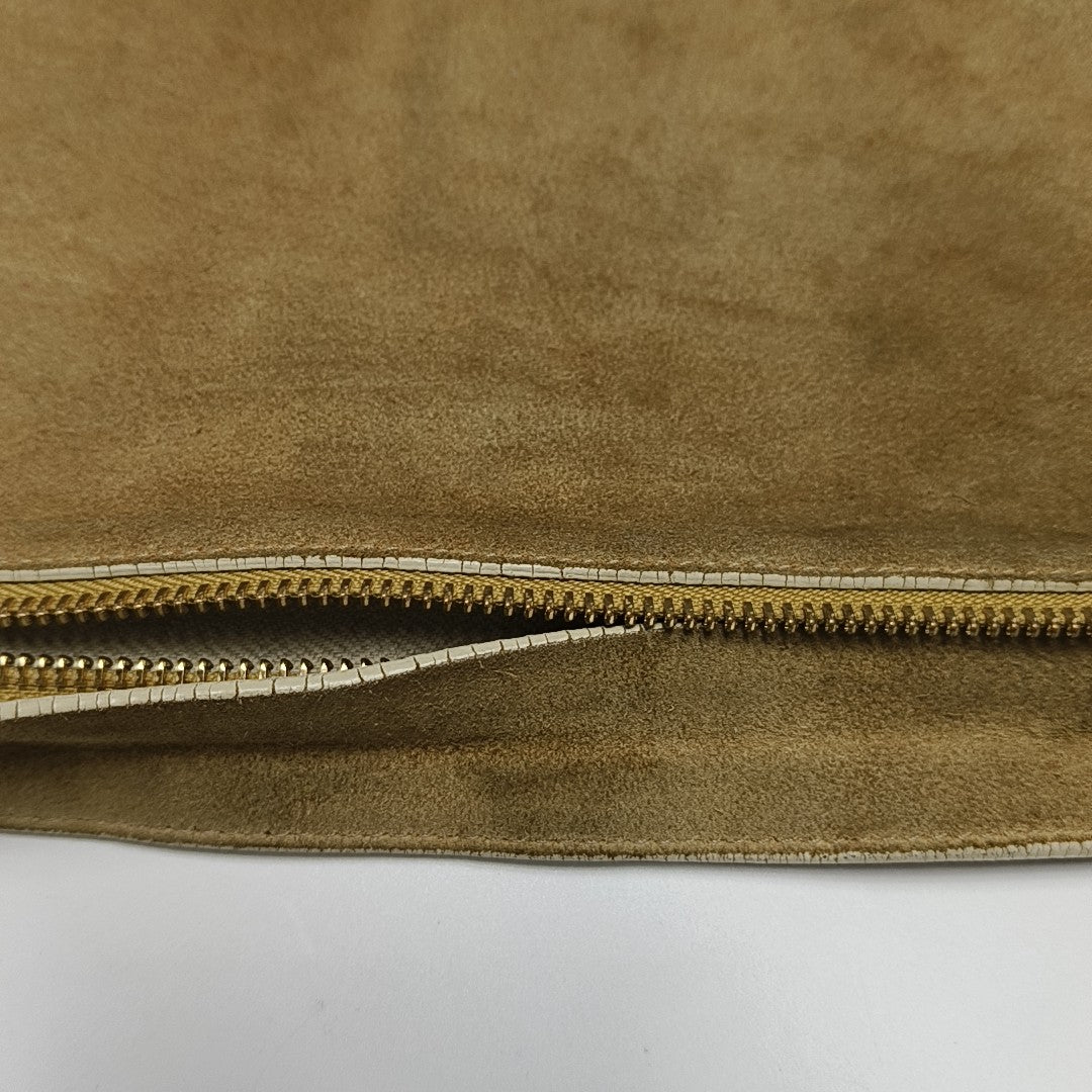 T Pouch Suede Beige