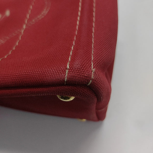 Denim Canvas Red