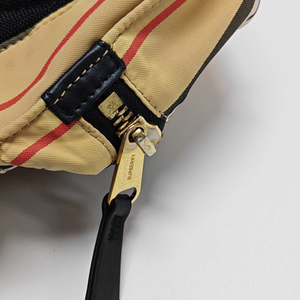 The Rucksack Medium Nylon Beige