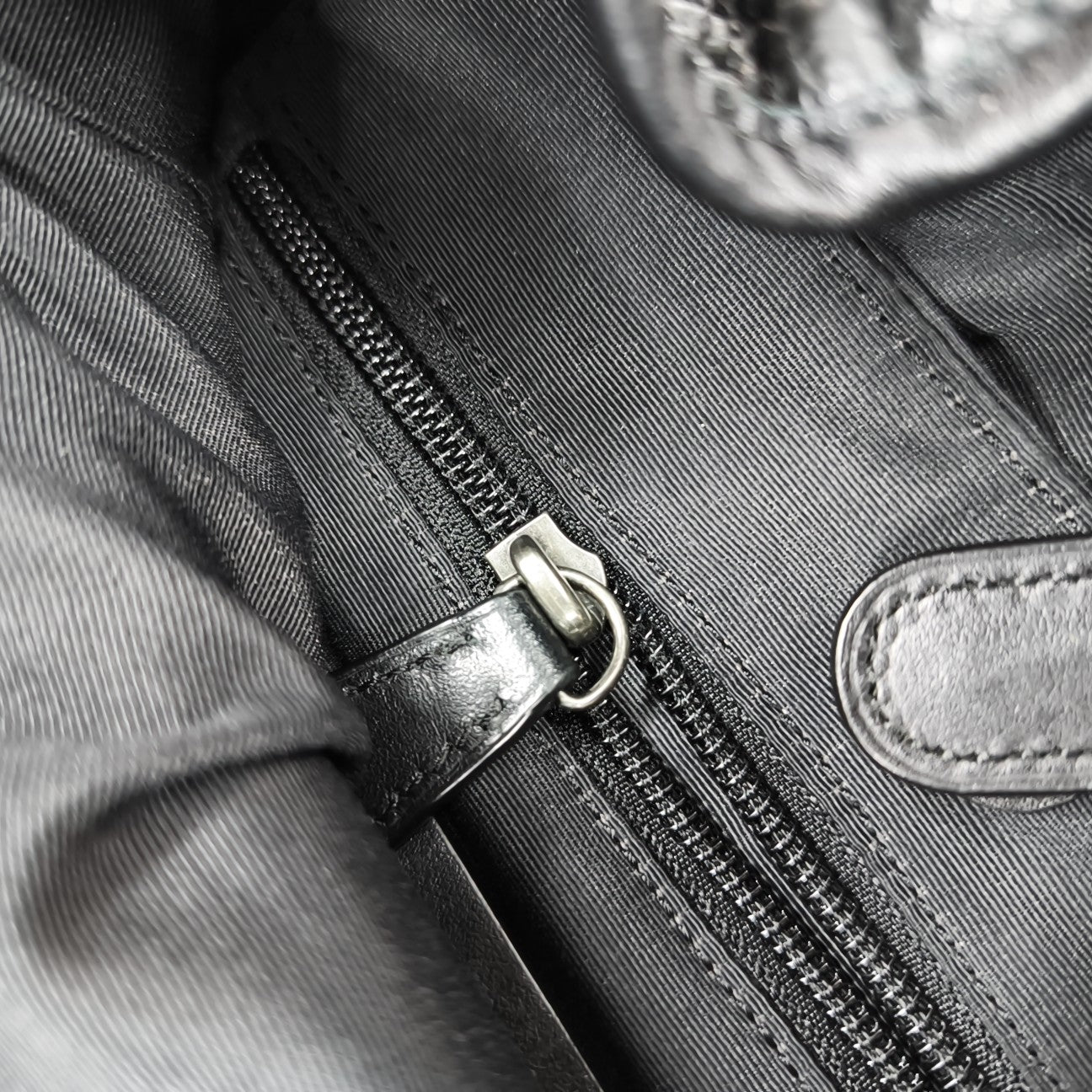 Calfskin Backpack Black