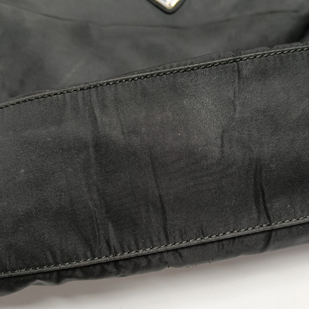 Nylon Tote Bag Black