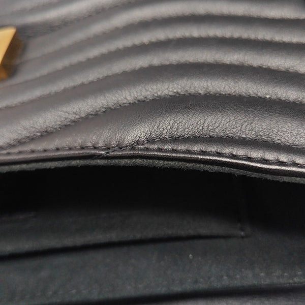 NEW WAVE MM Quilted Calfskin Black