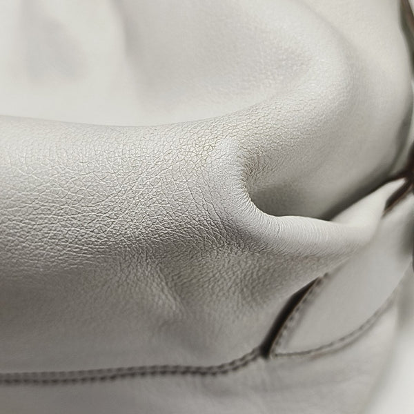 Calfskin Shoulder Bag White