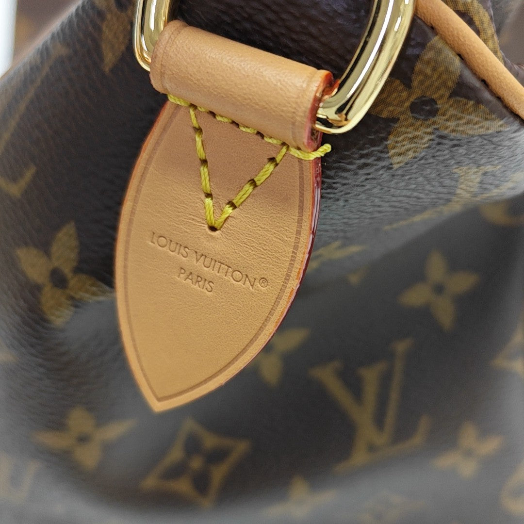 SPEEDY SOFT 30 Monogram Coated Canvas Brown