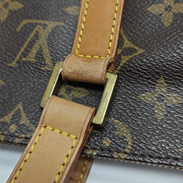 PIANO PM Monogram Coated Canvas Brown