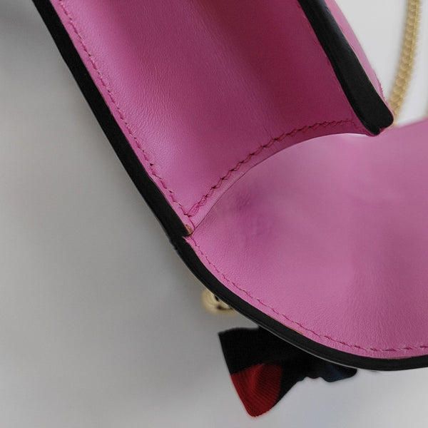 Sylvie Mini Calfskin Pink
